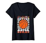 Photo Gallery donna in my basketball little sister era pallacanestro sorella piccola maglietta con collo a v Photo Gallery donna in my basketball little sister era pallacanestro sorella piccola maglietta con collo a v