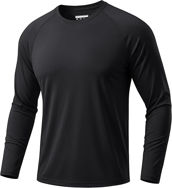 T shirt anti UV homme manche longue idéal pour la randonnée et le trail outdoor