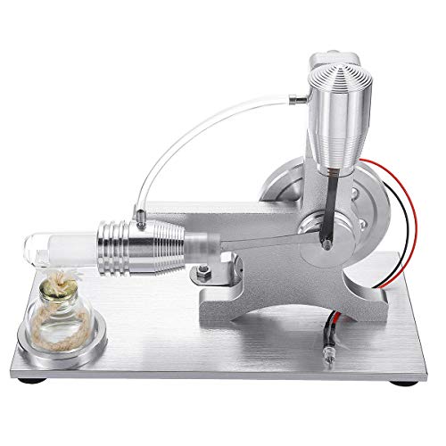 OverTop L-Style Hot Air Stirling Engine Motor Model Educational Toy Kits