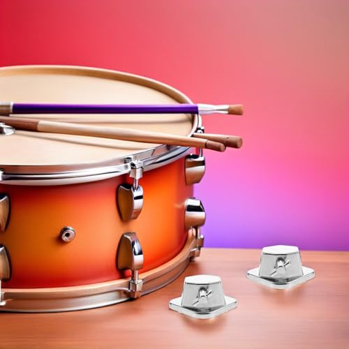 Support métallique de tom basse avec embase robuste de fixation pour matériel de percussion