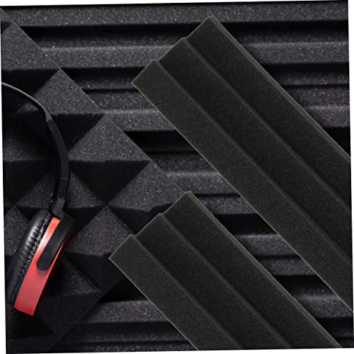 12 paneles acústicos para aislamiento y absorción de sonido de alta densidad para estudios y teatros en casa miniatura 7