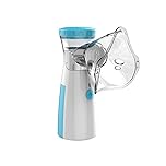 Inhalationsgerät,Inhaliergeräte für Erwachsene & Kinder,leise & tragbar | Einfache Reinigung & Bedienung, Aufladbarer Inhalator für effiziente Inhalation zu Hause & unterwegs