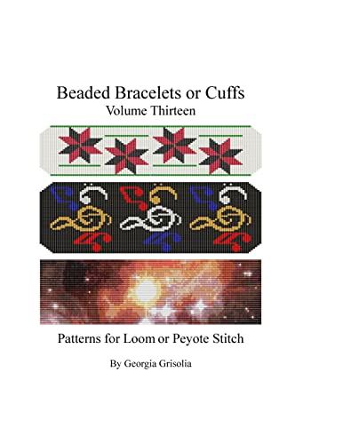 Beaded Bracelets or Cuffs: Bead Patterns by GGsDesigns