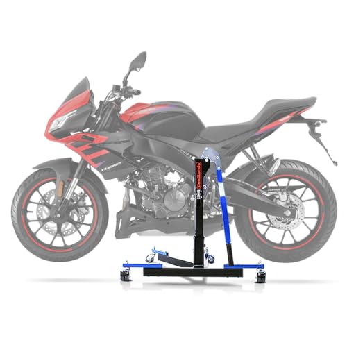 CS Power Evo-Zentralständer für Aprilia Tuono 125 17-25 Blau
