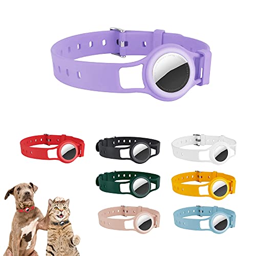 犬用首輪ホルダー 防水 シリコン 紛失防止 猫と犬の首輪 あらゆる種類の猫 犬 その他の動物 16.7インチ GPS トラッカー カラー 対応