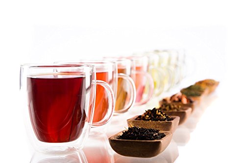 AURA Double Wall Insulated Glass Mugs by Kaizen One - 12oz (Set of 2)