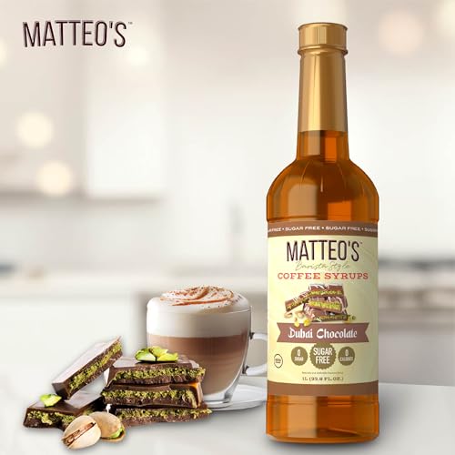 Matteo's Dubai Chocolate Syrup