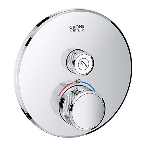 Grohe Grohtherm Smartcontrol Thermostat mit einem Absperrventil, 1 Stück, 29118000
