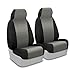 Coverking Custom Fit Seat Cover for Select Dodge Challenger Models - Neoprene (Medium Gray with Black Sides)