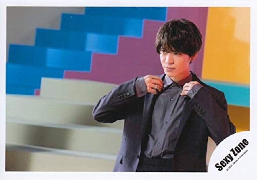 Amazon.co.jp: Sexy Zone 公式 生 写真（松島聡）SE00400 : 家電