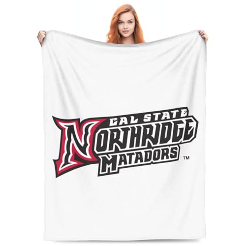 Cal State Northridge Matadors CSUN Ultra-Soft Micro Fleece Blanket Soft Comfortable Flannel Blanket-40 X30