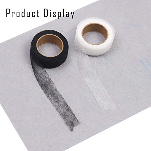 Rolin Roly Fita de Fusível de Tecido 70 jardas Adesivo Bainha Fita Branca Cortinas Roupas Vestidos C