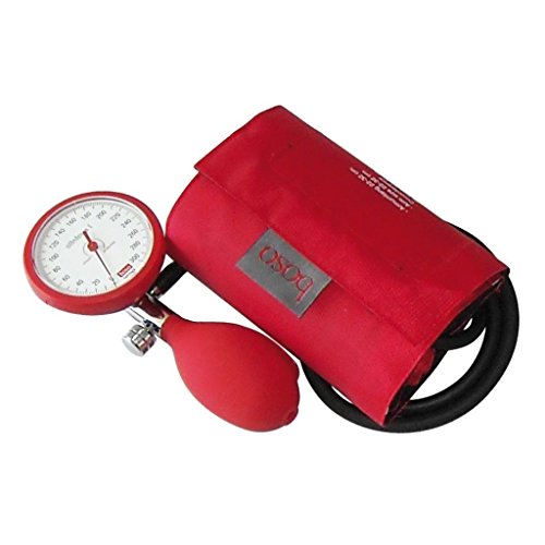 Tensiomètre Boso Clinicus rouge pour mesurer manuellement la tension artérielle sans piles