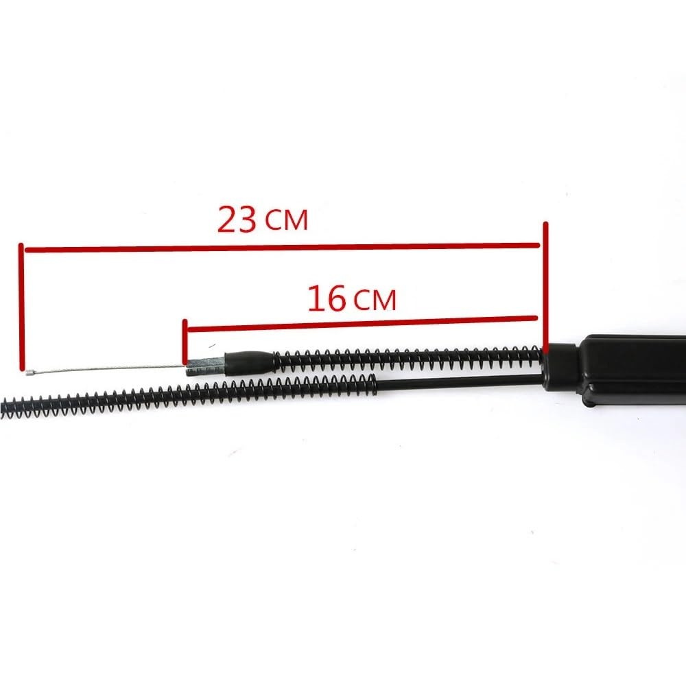 Cable de acelerador para motocicleta Para DT125 DT125K, línea aceite, dos líneas separadas