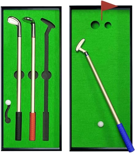 JRLAJRL Golf Pen Set & Mini Desktop Golf Putting ...