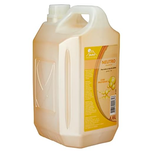 Shampoo Neutro com Proteinas, Yama, Amarelo