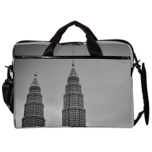 Bolso bandolera para portátil de 14-15.4 pulgadas en color gris