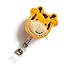 Jerry the Giraffe - Retractable ID Badge Reel - Name Badge Holder - Cute Badge Reel - Nurse Badge Holder - Nursing Badge Clip - Felt Badge