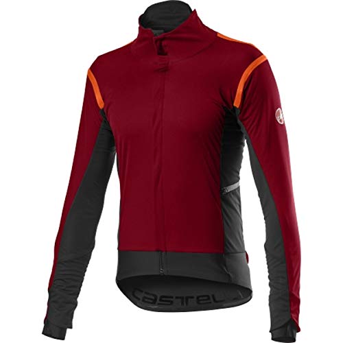 Castelli Alpha Ros 2 Jacket Chaqueta Deportiva, Hombres, Pro Red, S