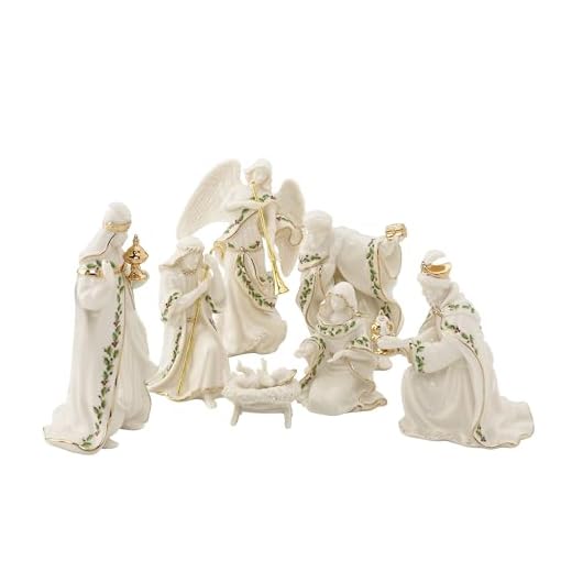 Lenox 806053 Holiday 7-Piece Mini Nativity Set