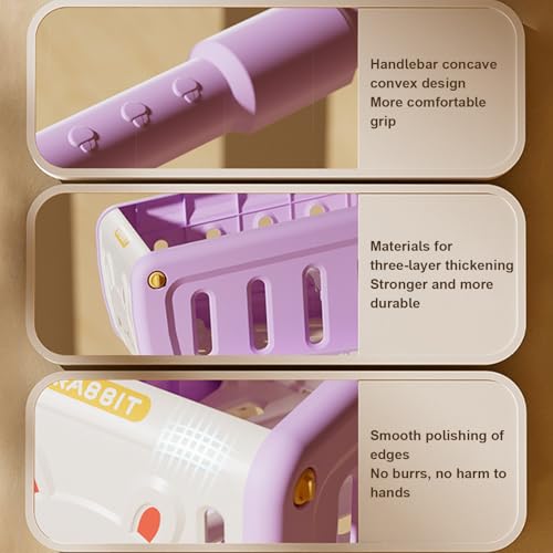 Générique Shopping Trolley for – Role Play Set | with Simulated Food, Promotes Imagination, Hand Eye Coordination and Social Youth, Educational Role - Image 7