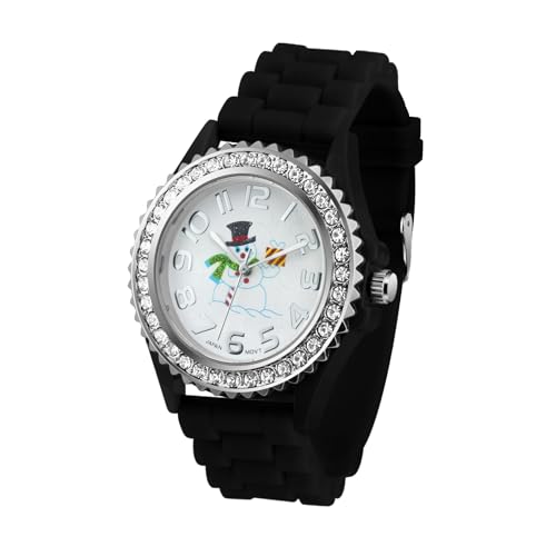 Blekon ���f�B�[�X �N���X�}�X�c���[ �r���v �N���X�^���X�^�b�Y �����P�[�X �V���R���X�g���b�v �z���C�g�_�C���� �T���^�N���[�X �A�i���O�r���v, �u���b�N/�X�m�[�}��, Blekon