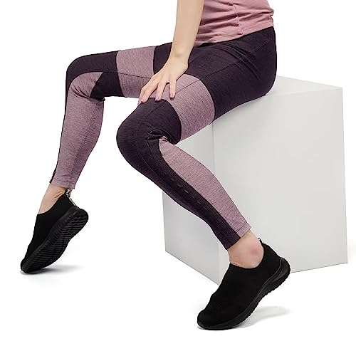 Tiosebon Women's Walking Shoes Lightweight Mesh Slip-On- Breathable Running Sneakers 8.5 Us All Black #TOP3