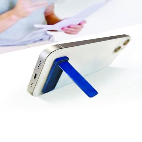 Yokellmux Phone Kickstand, Vertical And Horizontal Stand Adjustable Angle, Compatible With Iphone 14/14 Plus/14 Pro/14 Pro Max, Iphone 13/12 Series, Samsung Galaxy S22/S21 Series, Blue #TOP29