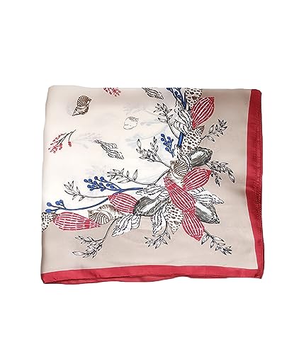 27 Inch Women Satin Head Scarf, Silk Feel Lightweight Square Neckerchief, Can be Used to Decorate Hairstyles, Handbags and Clothing4