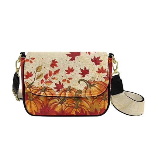 HUGS IDEA Crossbody Purse for Women Leather Shoulder Handbag Trendy Satchel Bag