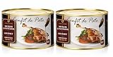 POLGRI Confit de Pato Muslos Confitados Gourmet 2 Latas 1350 g 4 Unidades Carne de Caza Premium Receta Manchega Listo para Calentar Textura Jugosa Sabor Delicado Cocina Gourmet Calidad Elite