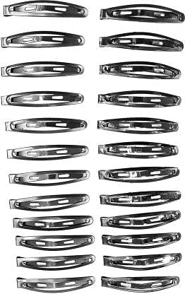 Beauty Tool Tic Tac clips For Women/Girls (Hair Accessories) | Pack Of 24 | (Black Color) (B099PYVJJ8) Amazon Price History, Amazon Price Tracker