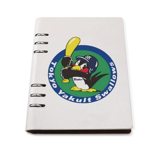 ノート 東京ヤクルトスワローズ つば九郎 メモ帳 バインダーノート A5 6穴 90枚 てちょう ハードカバー メモ ンダー A5サイズ 横罫線 ??本 文房具 オフィス用品 ルーズリーフ 学生 キャンパス おしゃれ プレゼント 贈り物