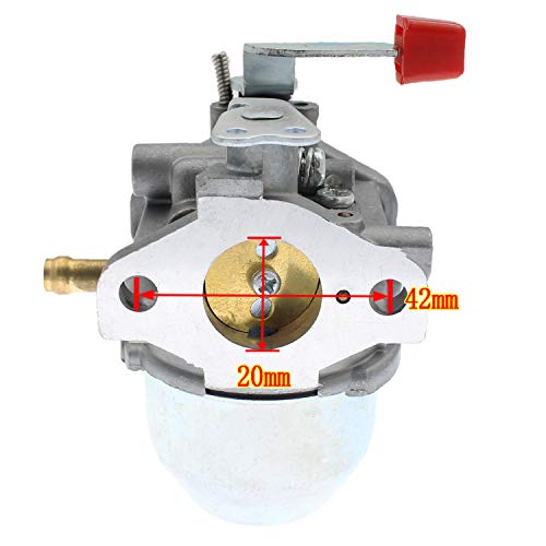 QAZAKY Carburetor Compatible with Generac Generator 4000XL 4000EXL GN220 GH220HS 0C1535ASRV 0C1535AESV 97747 C1535 7.8HP Carb Sears Troy Built Portable 005778 75178 90876 97747 9777 DP90876 EHC00952