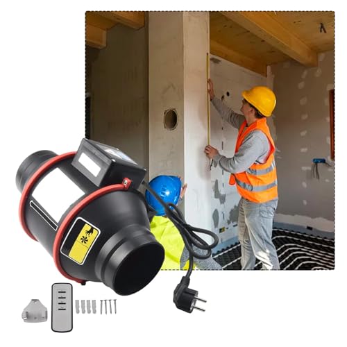 Ventilateur d'extraction avec télécommande et débit d'air réglable - 3