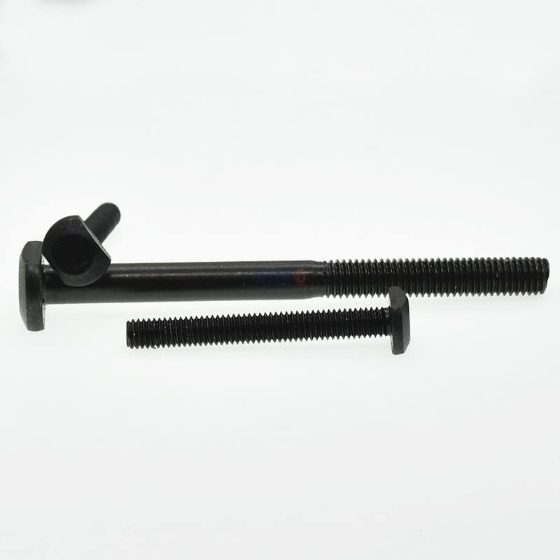 M5 M6 M8 M10 Carbon Steel T Shape Punch Milling Machine Screw Threaded Rod Clamping Cap Bolt for T-Slot T-head bolts (Dimensions: M8-20mm(2pcs))