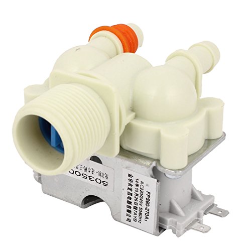 Électrovanne à double entrée d'eau AC220V/240V compatible lave-linge standard - 2