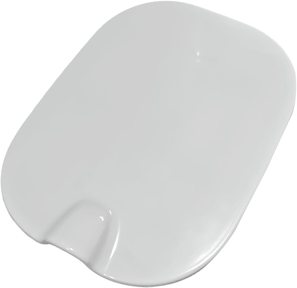 84745974 Fuel Tank Filler Cap Door Fits for 2019-2024 Chevy Silverado 1500, for 6.6FT Bed Only, White