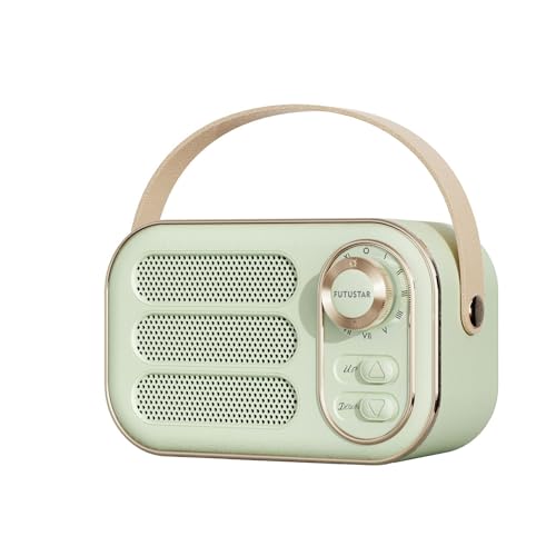 Amazon.co.jp: 可愛い レトロ Bluetoothスピーカー 小型 つまみ