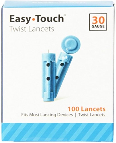 Easy Touch Twist Lancets 30 Gauge 100 Each (Pack of 5)