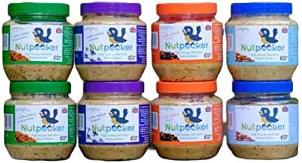 Grumpy Gardener NutPecker Peanut Butter Bird Food for Wild Birds, High ...