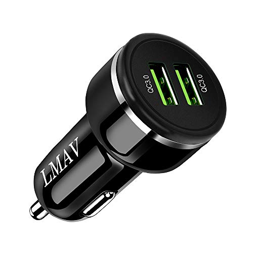 Quick Charge 3.0 Car Charger 48W 6A Dual QC 3.0 USB Rapid Car