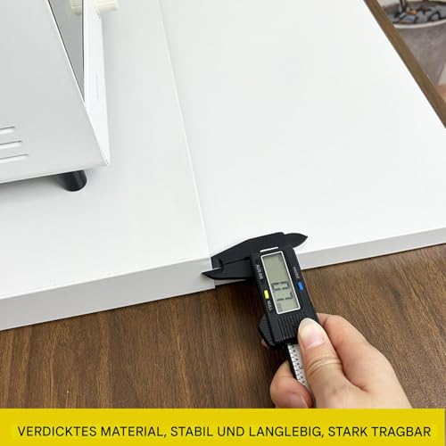 Étagère à micro-ondes avec tiroir coulissant peu encombrant - 8
