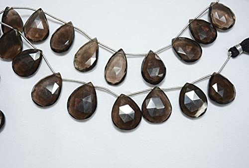 Quartz fumé en perles pour remplacer les fausses pierres et créer de vrais bijoux durables