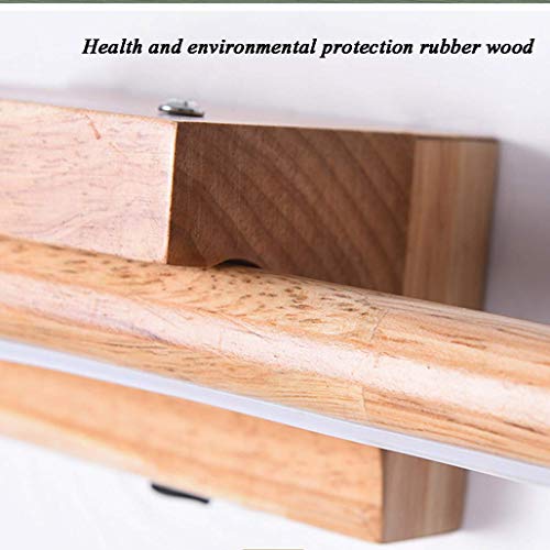Luz LED de madera para espejo de baño que transforma tu tocador en un spa 5