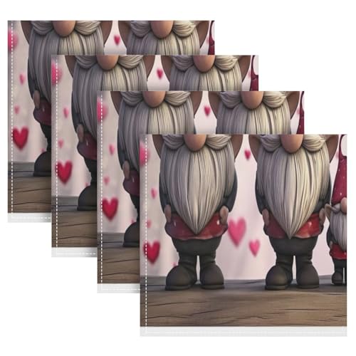 Servilletas de Tela Qilmy Día de San Valentín Pack 6 miniatura 5