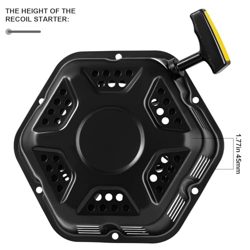Image of SOFO Original Pull Start Assembly for Champion 196cc 208cc 212cc 224cc 3000 3500 4000 4500 Watt 5.5hp 6.5hp Engine CPE Generator Water Pump Pressure Washer Recoil Starter Pull Cord Replacement