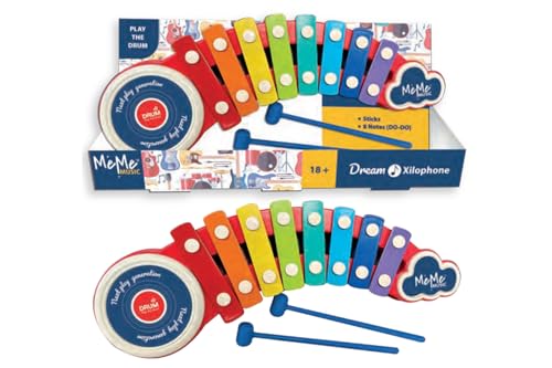 Xylophone 8 notes métal Meme Music Dream, le cadeau d'anniversaire idéal