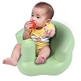 Baby Aufblasbares Stuhl,Baby Aufblasbarer Sessel Baby Bad Stuhl Sitz Aufblasbarer Stuhl Sofa Spielen für Kinder (48 * 42 * 22cm) (grün)