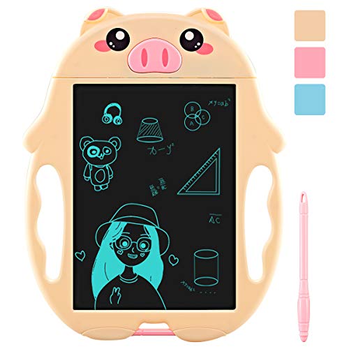 Oenbopo Tablette d'écriture LCD pour enfants, écran coloré, tableau de gribouillage électronique (jaune) Cover